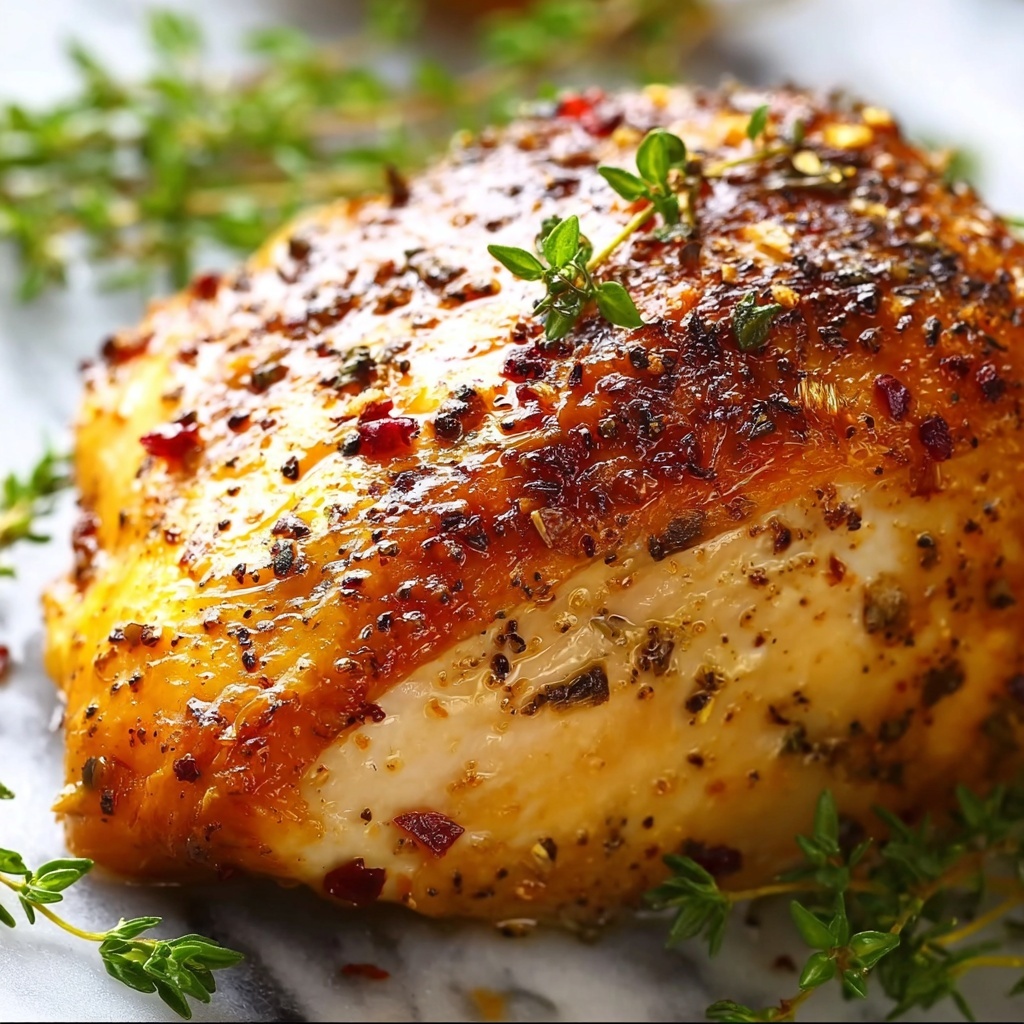 Herb Roasted Boneless Skinless Turkey Breast Recipe - Recipe Image