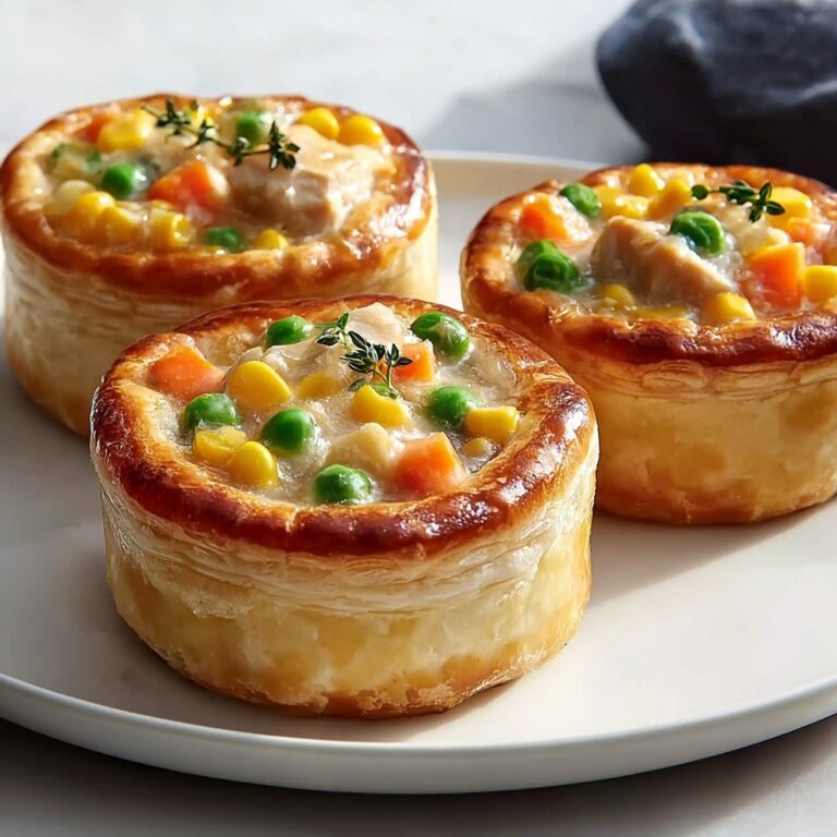 Mini Chicken Pot Pies: Easy Recipe for Cozy Comfort Recipe