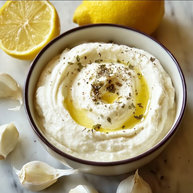 Lebanese Garlic Sauce (Toum) Recipe