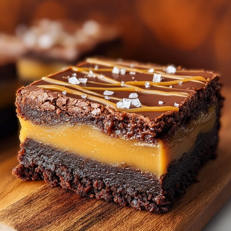 Caramel Swirl Brownies Recipe