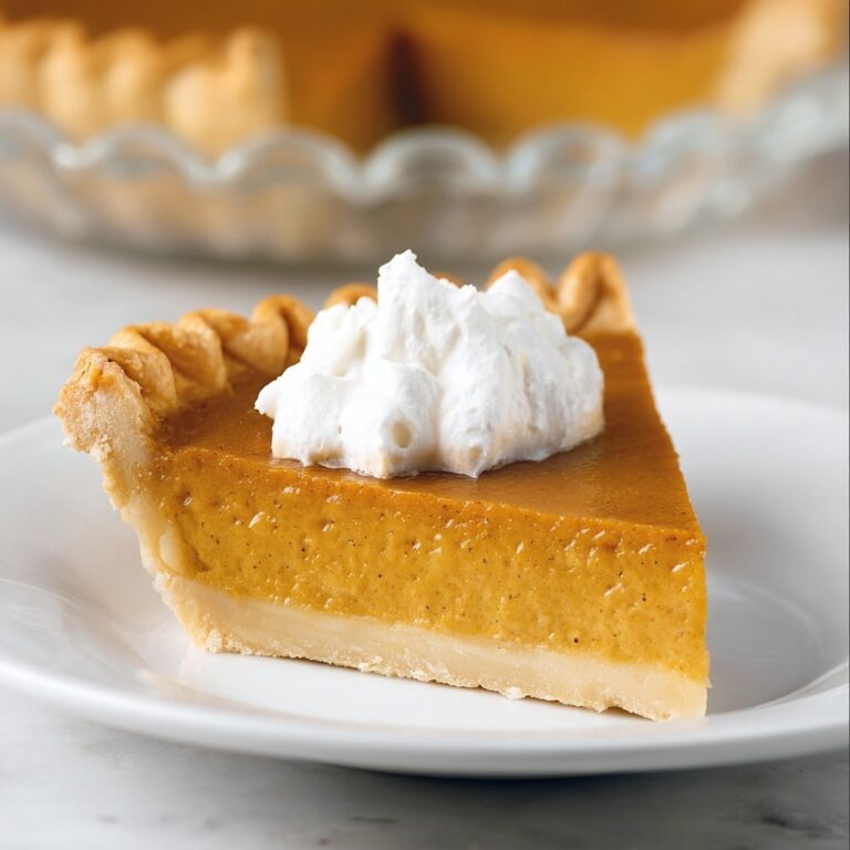 Easy Pumpkin Pie Recipe