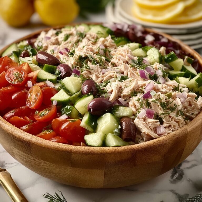 Mediterranean Tuna Salad Recipe