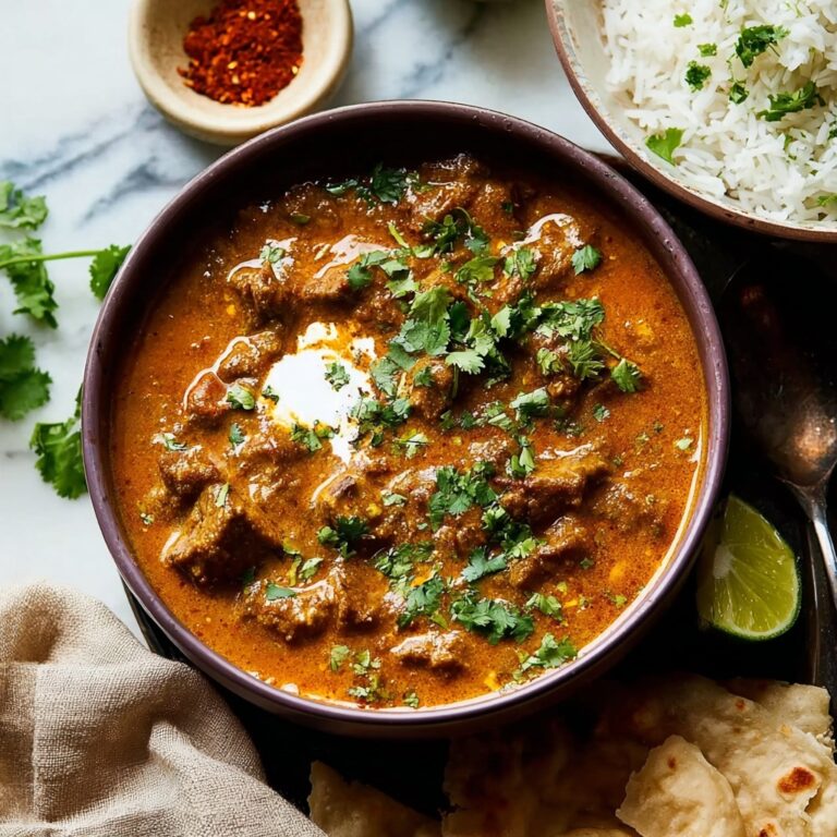 Easy Slow Cooked Indian Lamb Curry (Rogan Josh) Recipe