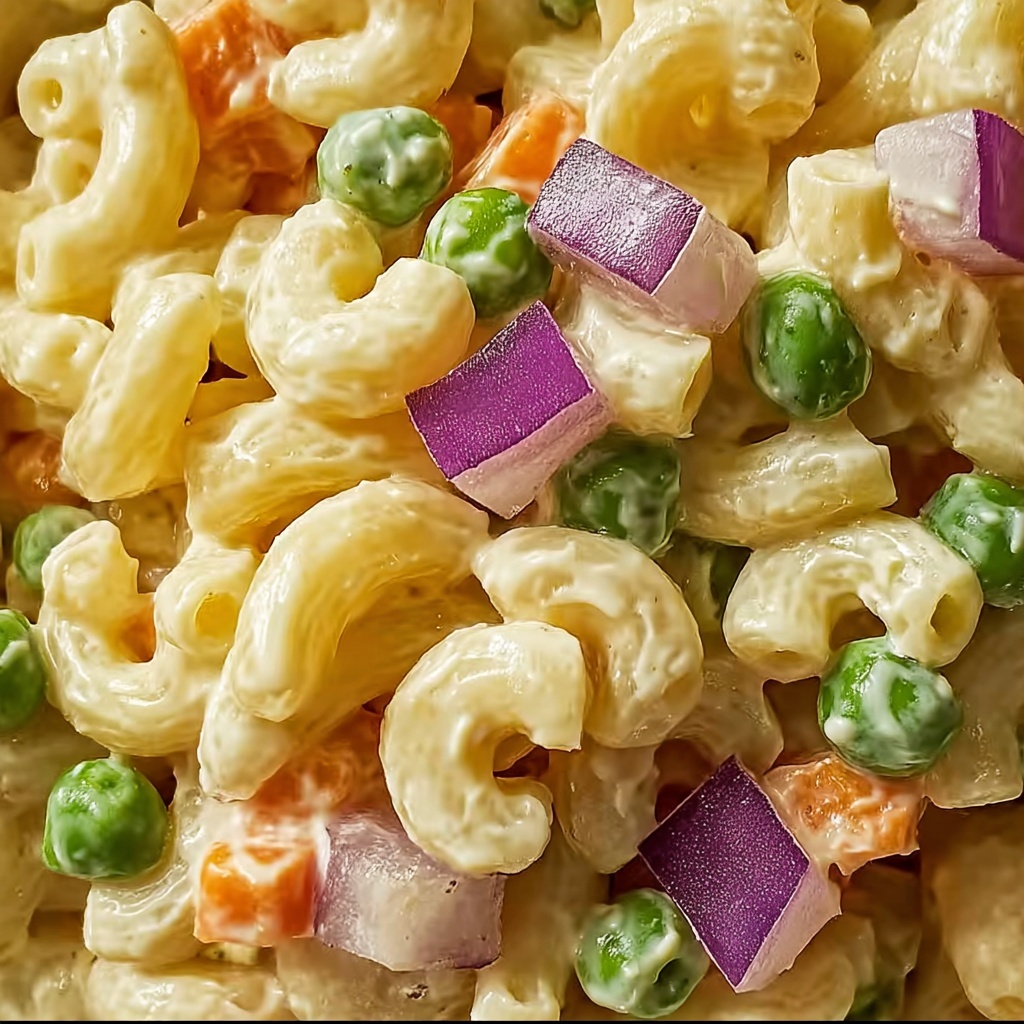 Easy Macaroni Salad: Your Go-To for Summer Fun Recipe - Recipe Image
