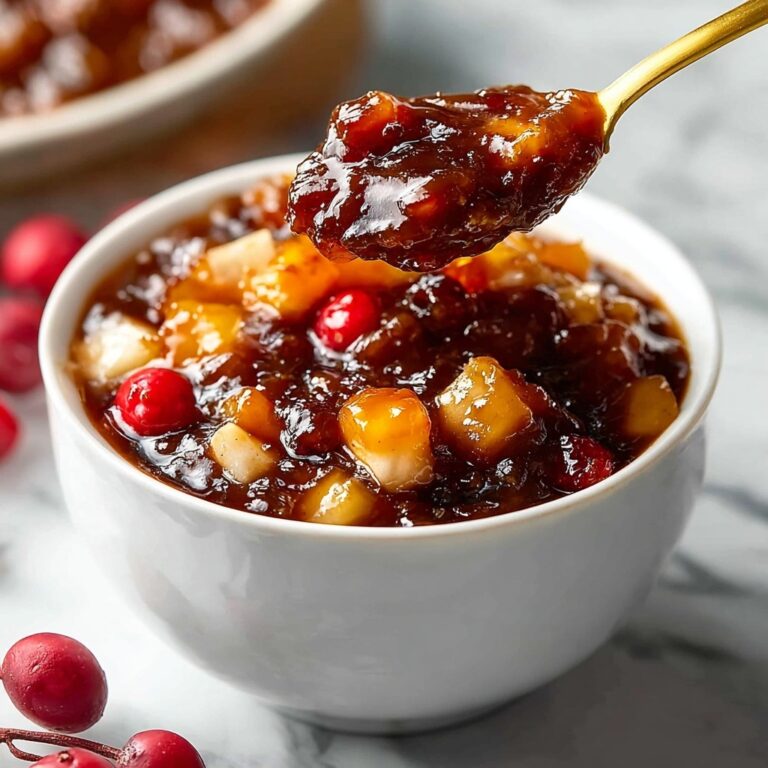 Homemade Peach Chutney Recipe