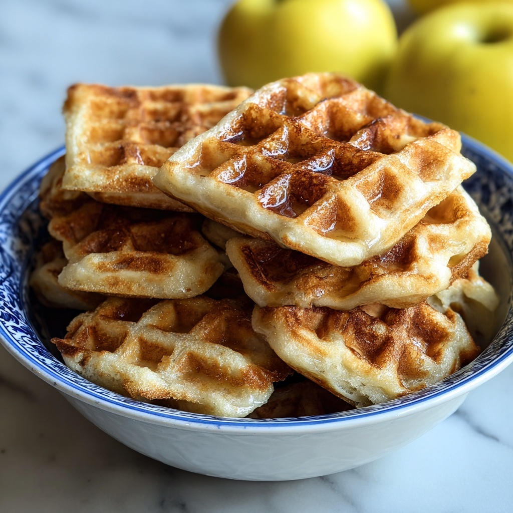 Applesauce Waffles for Baby-Led Weaning Recipe - Recipe Image