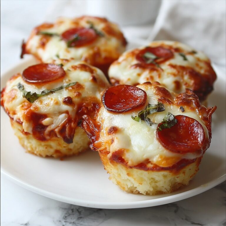 Deep Dish Pizza Cupcakes Recipe