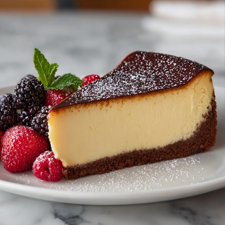 Creamy Burnt Basque Cheesecake Recipe