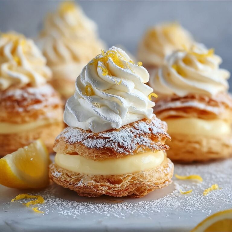 Limon Mascarpone Profiteroles Recipe