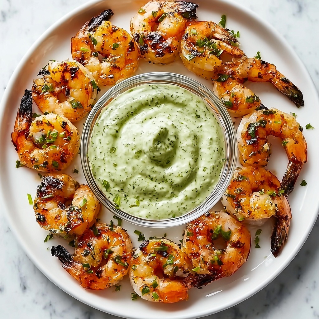 Chili Lime Shrimp with Avocado Crema Recipe - Recipe Image