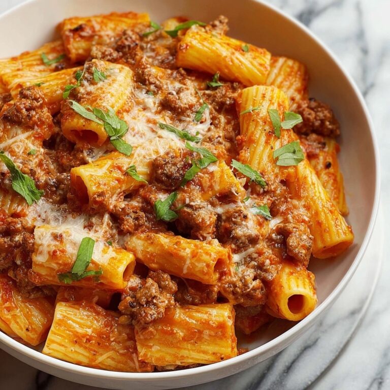 Creamy Rigatoni with Boursin Cheese Recipe