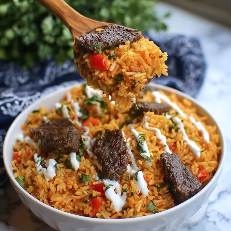 Steak and Queso Basmati Rice Recipe
