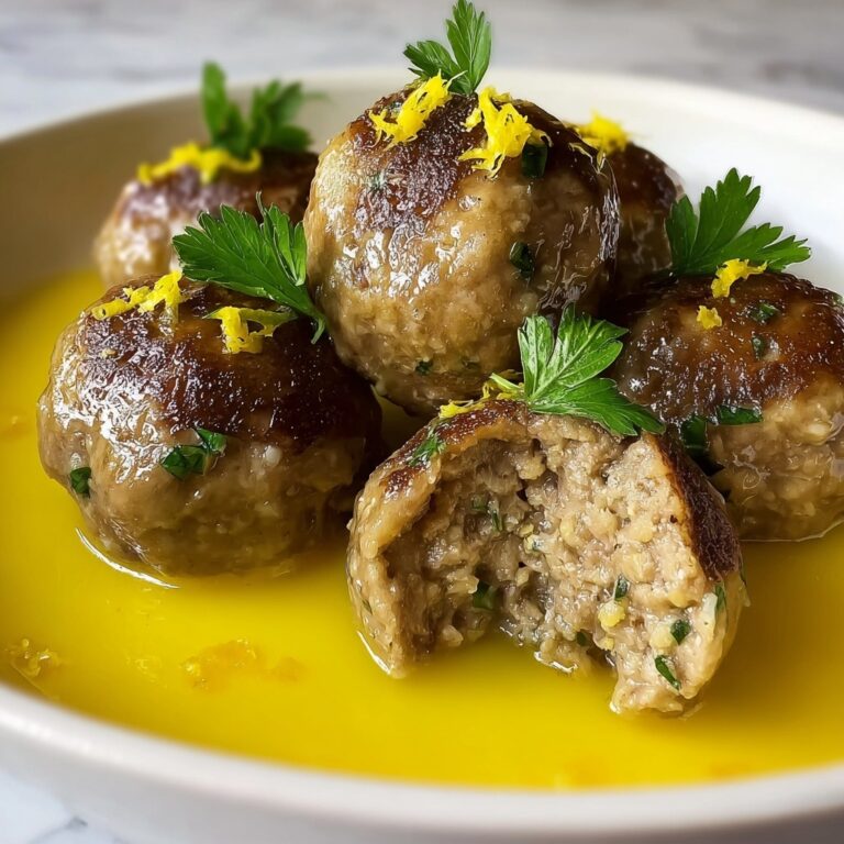 Meatballs in Lemon Sauce: 7 Tangy Steps to Bliss Recipe