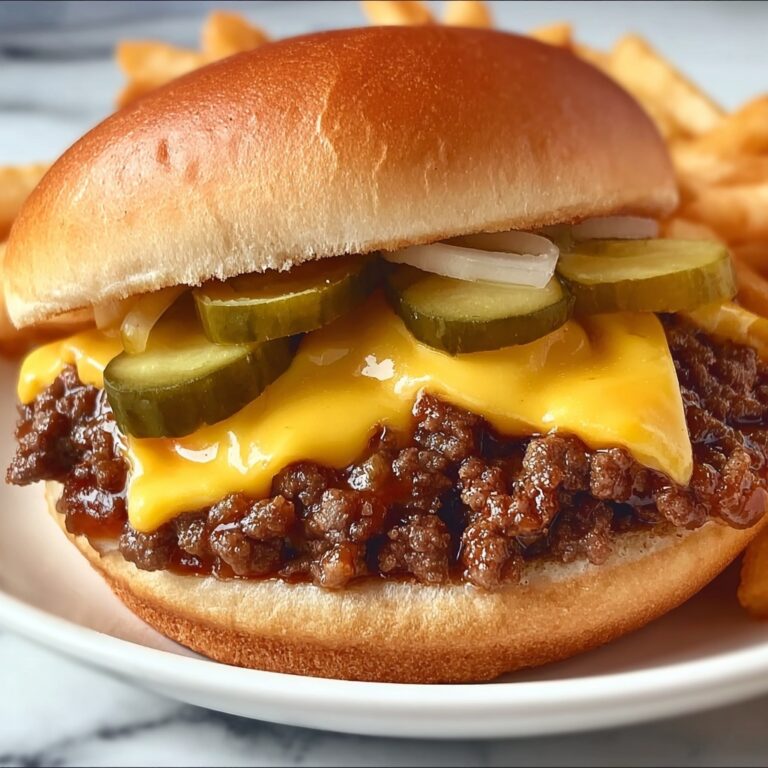 Easy Big Mac Sloppy Joes Recipe with Special Sauce Recipe