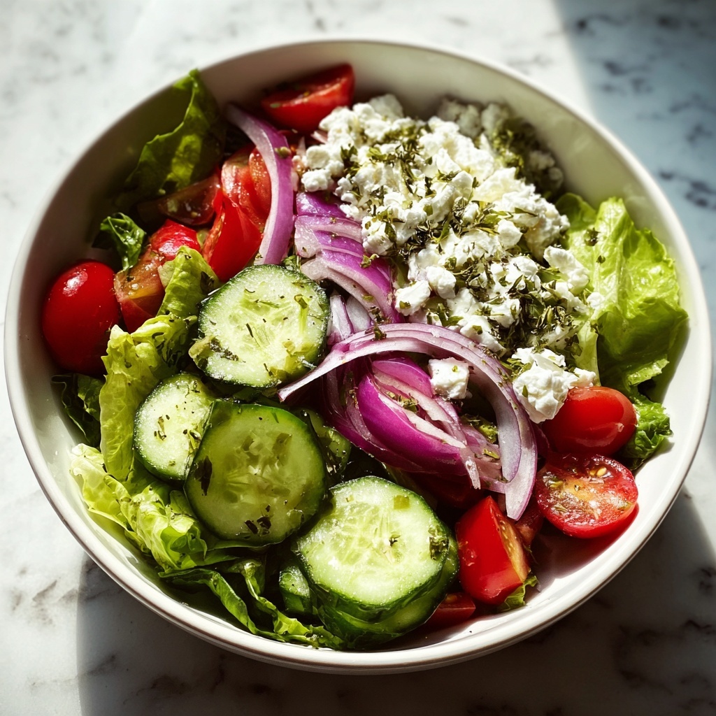 Summer Salad with Lemon Herb Vinaigrette Recipe - Recipe Image