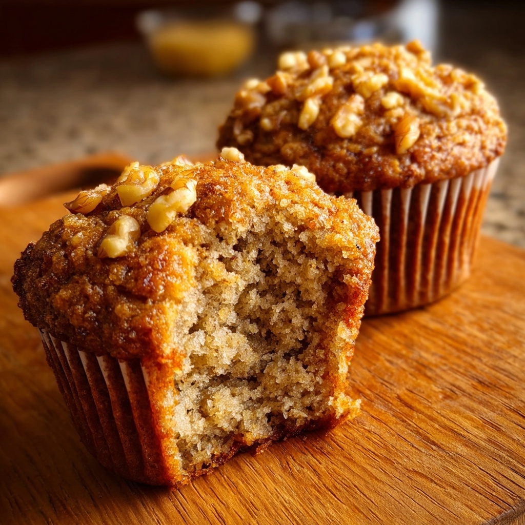 Banana Oatmeal Muffins Recipe - Recipe Image