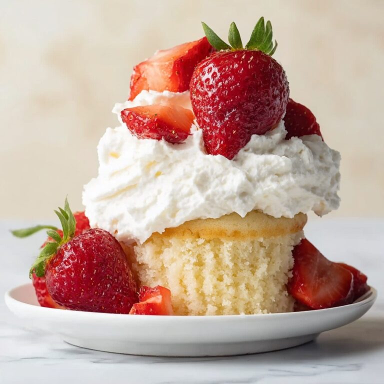 Delicious Strawberry Shortcake Mug Cake in Just 7 Minutes Recipe