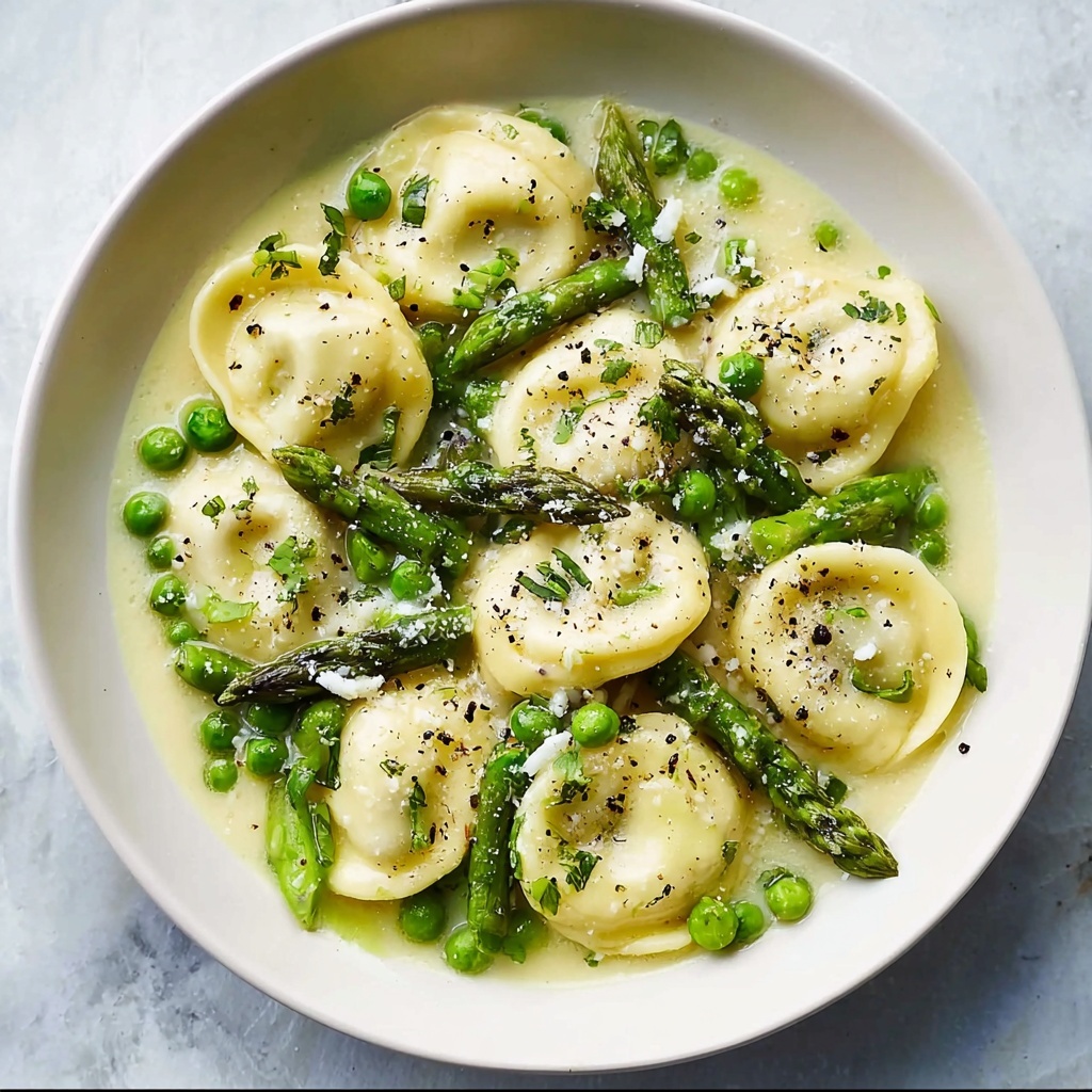 Delicious Ricotta Dumplings with Asparagus and Green Garlic Bliss Recipe - Recipe Image