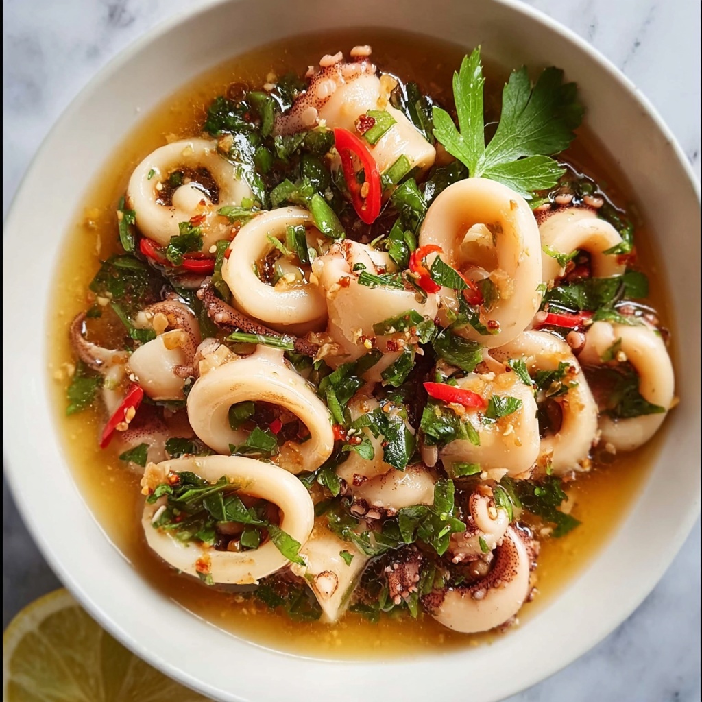Savor the Heat with Spicy Sautéed Calamari Delight Recipe - Recipe Image