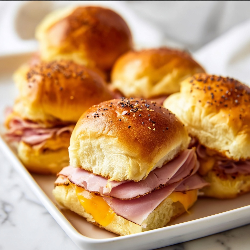 Ham and Cheese Sliders Recipe - Recipe Image