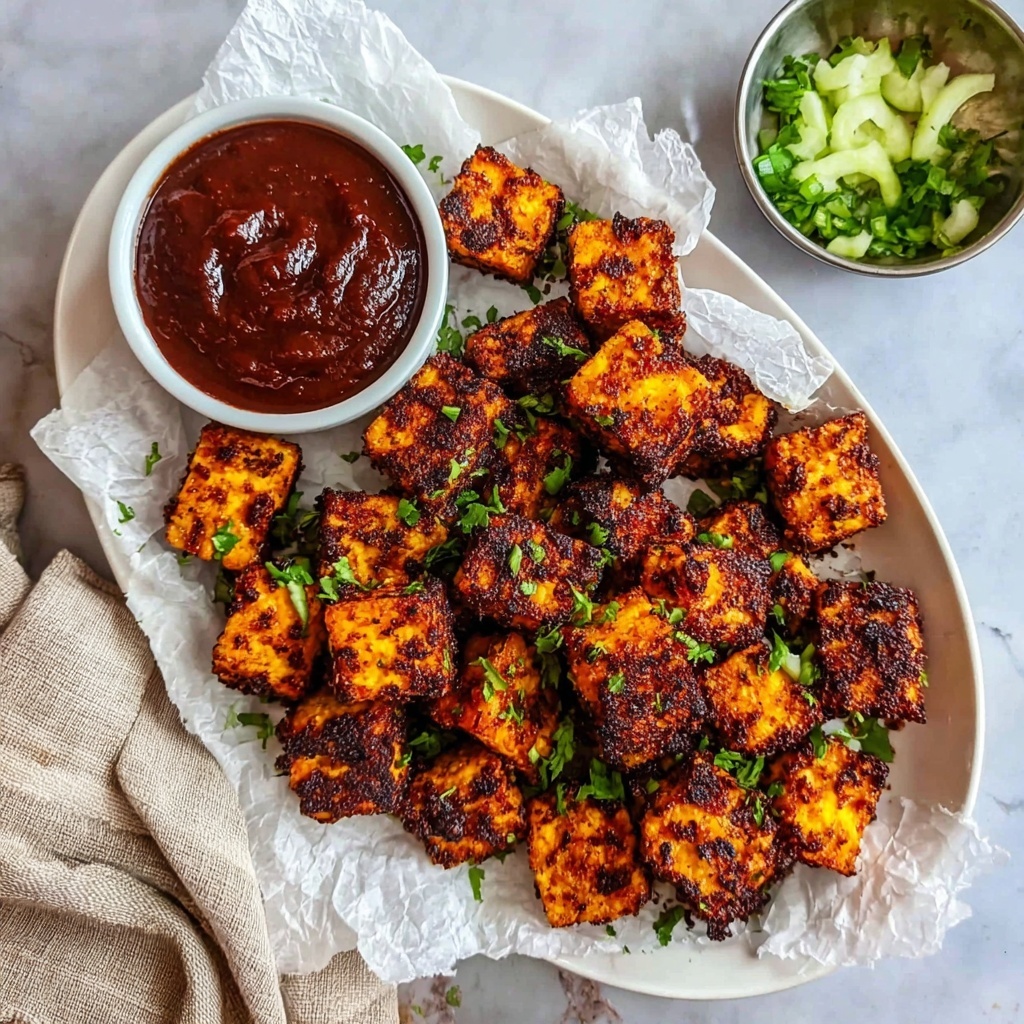 Baked Barbecue Tofu: Smoky, Tender and Easy Recipe - Recipe Image
