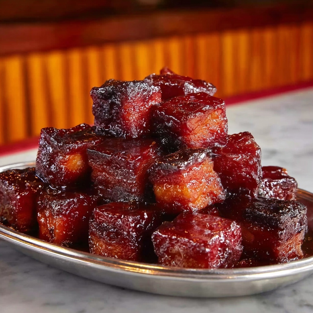 Smoky Hot Dog Burnt Ends with Caramelized Glaze Recipe - Recipe Image