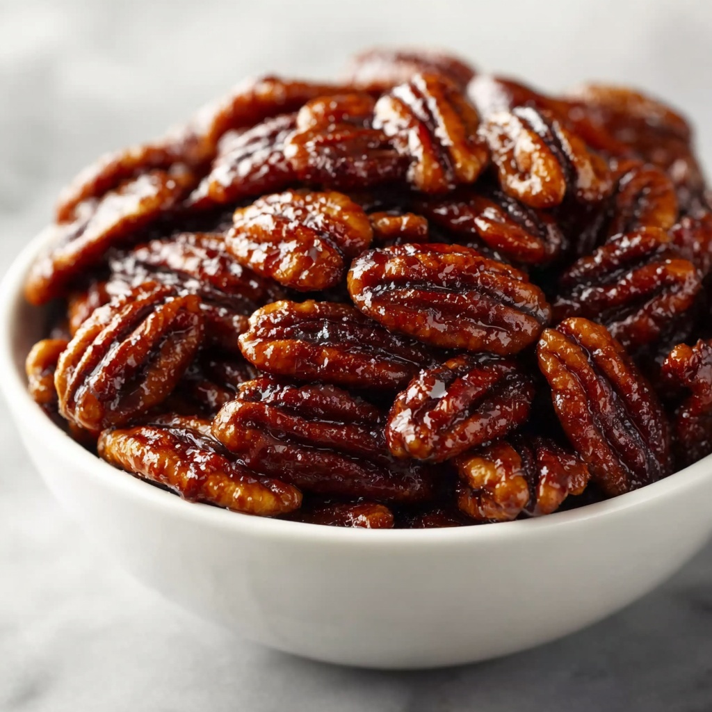 Homemade Candied Pecans Recipe - Recipe Image