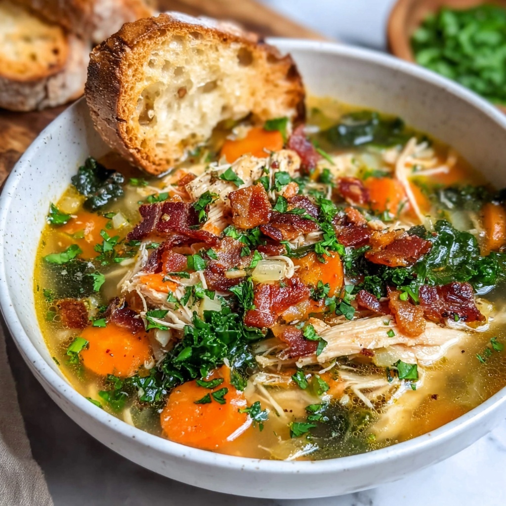 Hearty Tuscan Chicken Soup Recipe - Recipe Image