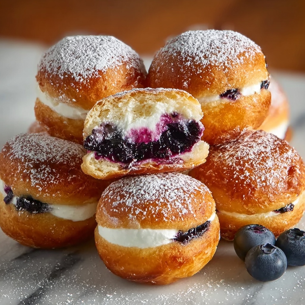 Blueberry Pie Bombs Recipe - Recipe Image