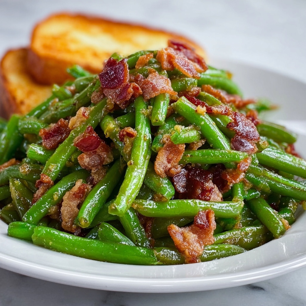 Southern Green Beans with Bacon Recipe - Recipe Image