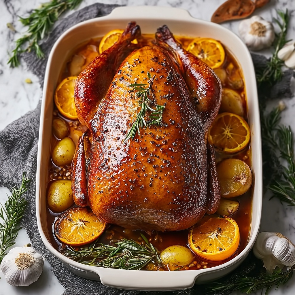Roasted Duck a l’Orange Recipe - Recipe Image
