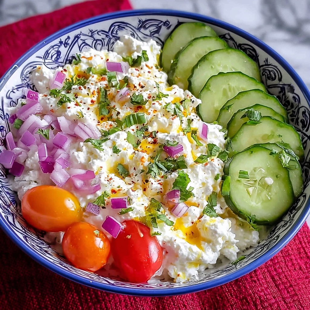 Greek Cottage Cheese Salad Recipe - Recipe Image
