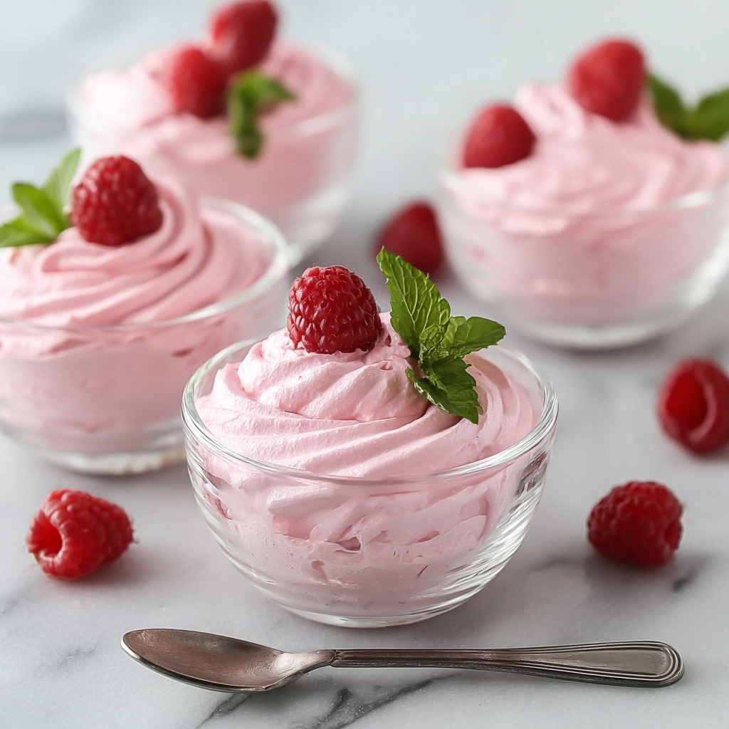 Raspberry Mousse Recipe - Recipe Image