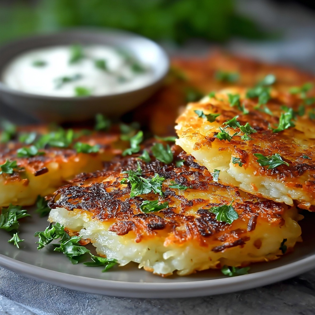 Crispy Cheesy Hash Browns Recipe - Recipe Image