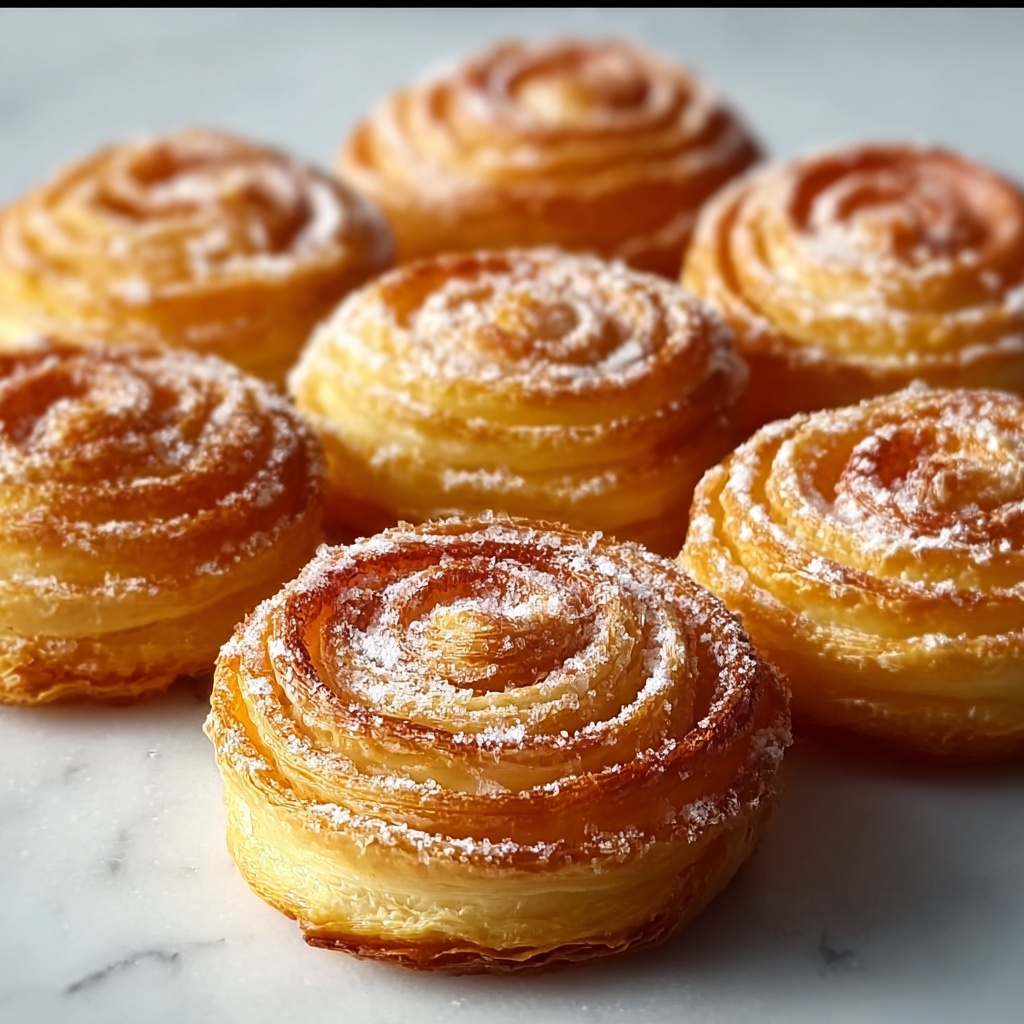 Churro Cruffins: Flaky, Sweet Perfection at Home Recipe - Recipe Image