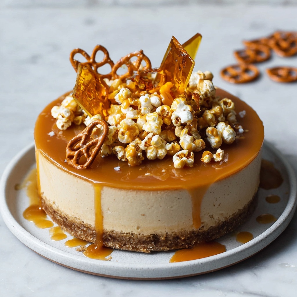 Vegan Caramel Cheesecake Recipe - Recipe Image