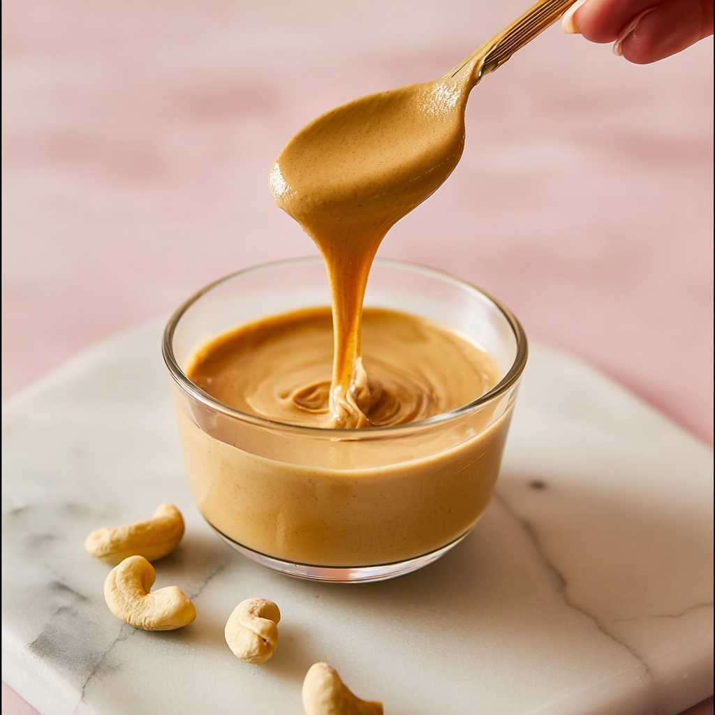 Creamy Homemade Cashew Butter Recipe - Recipe Image