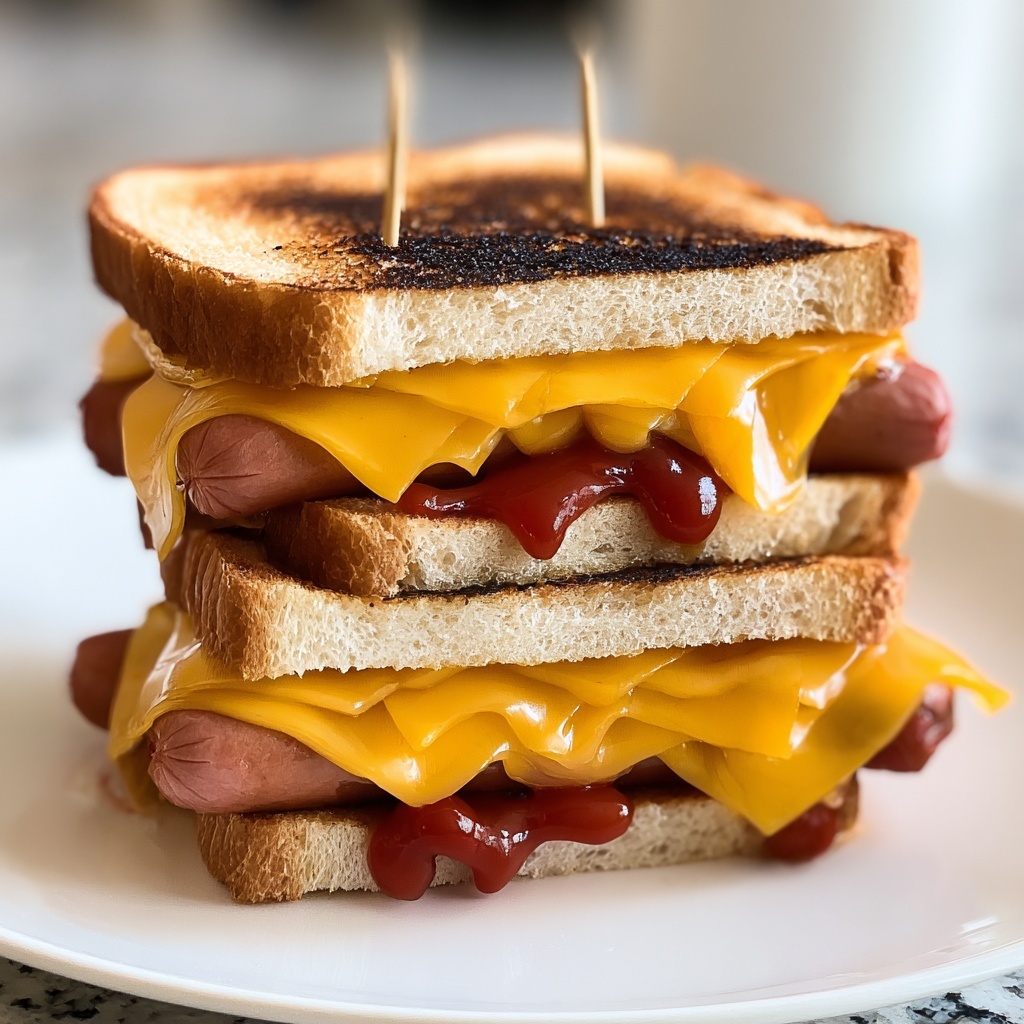 Air Fryer Grilled Cheese Recipe - Recipe Image