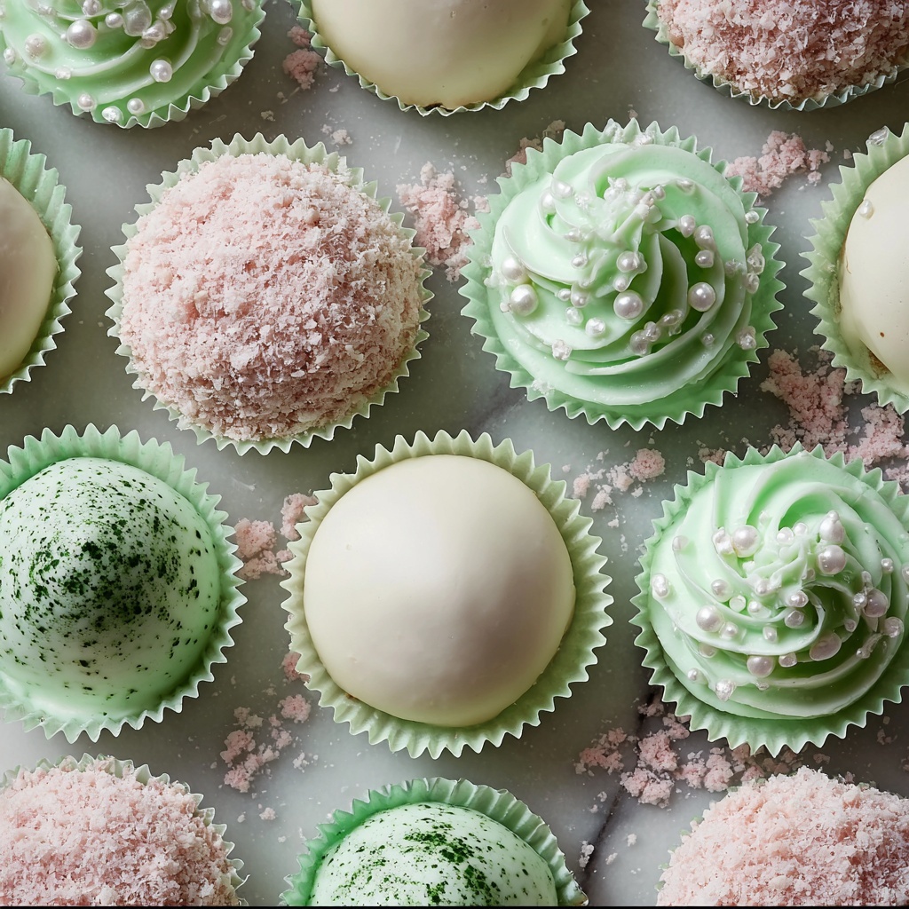 Minty Snowball Cookies Recipe - Recipe Image