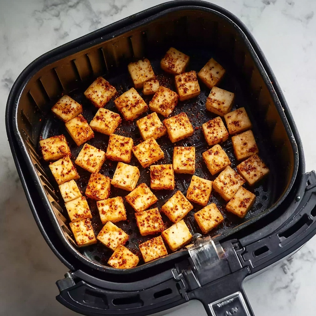 Crispy Air Fryer Tofu Recipe - Recipe Image