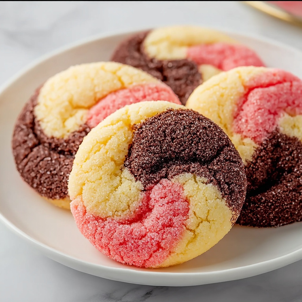 Neapolitan Cookies Recipe - Recipe Image