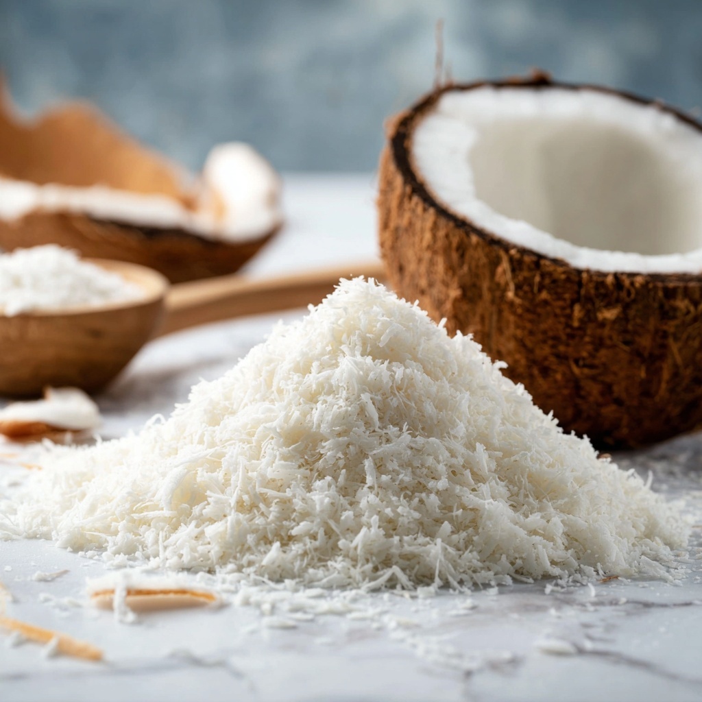 Melted Coconut Flakes Recipe - Recipe Image