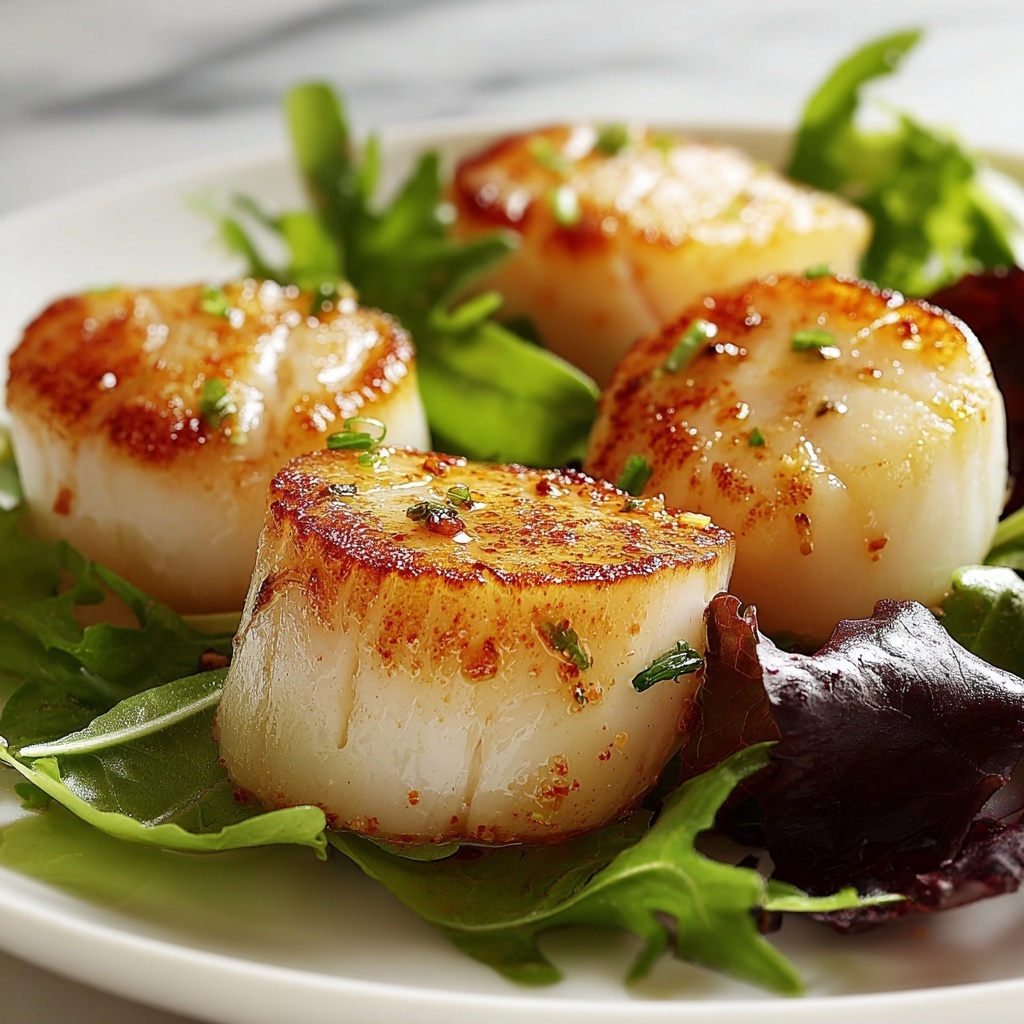 Broiled Scallops with Garlic, Parmesan, and Parsley Recipe - Recipe Image