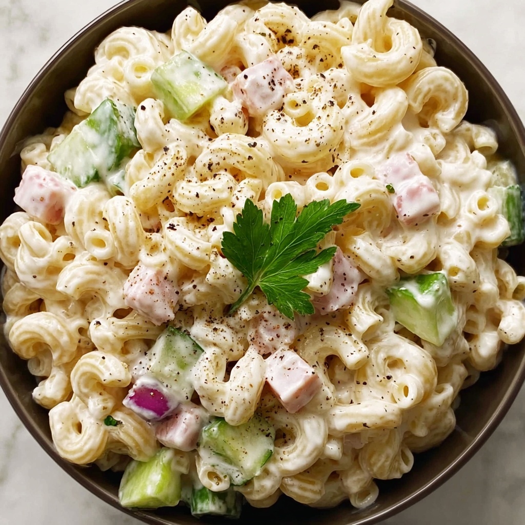 Mom's Signature Macaroni Salad: A Creamy BBQ Must-Have Recipe - Recipe Image