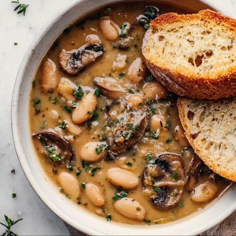 White Bean Mushroom Stew Recipe