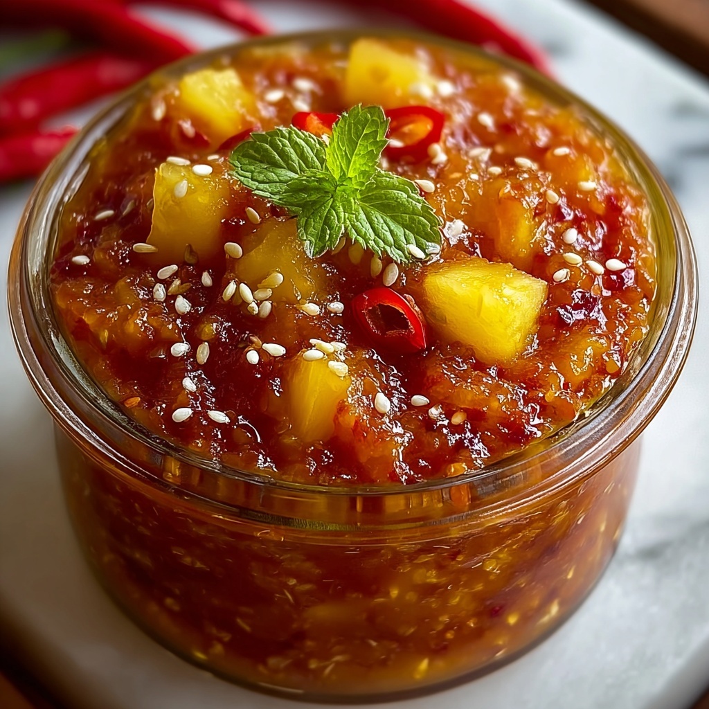 Pineapple Chili Sauce Recipe - Recipe Image