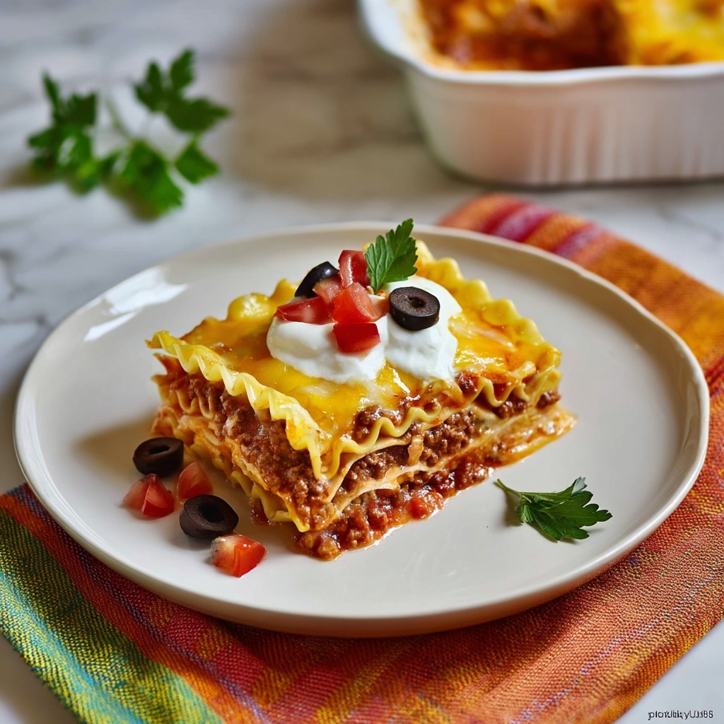 Beef Enchilada Lasagna Rolls Recipe - Recipe Image