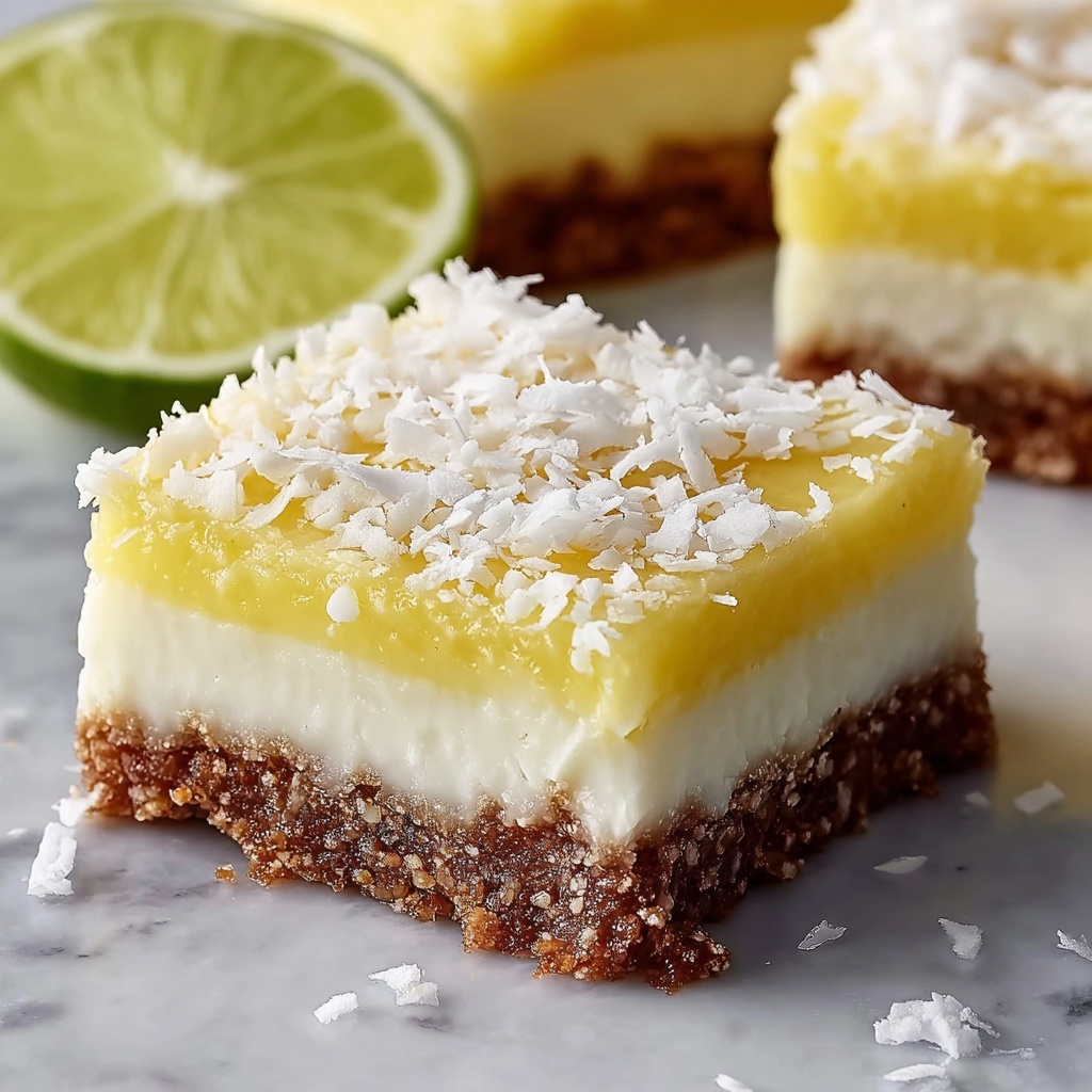 Coconut Lime Bars Recipe - Recipe Image