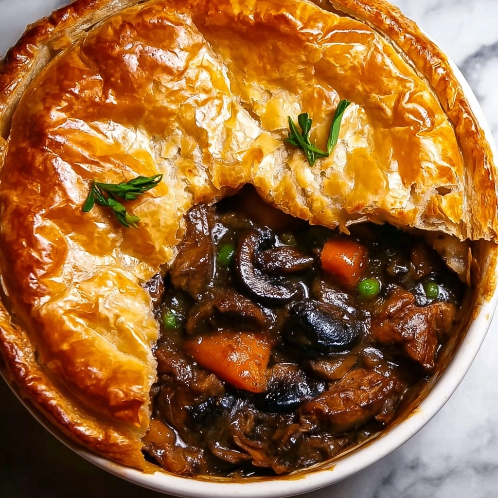 Pheasant and Morel Mushroom Pot Pie Recipe - Recipe Image