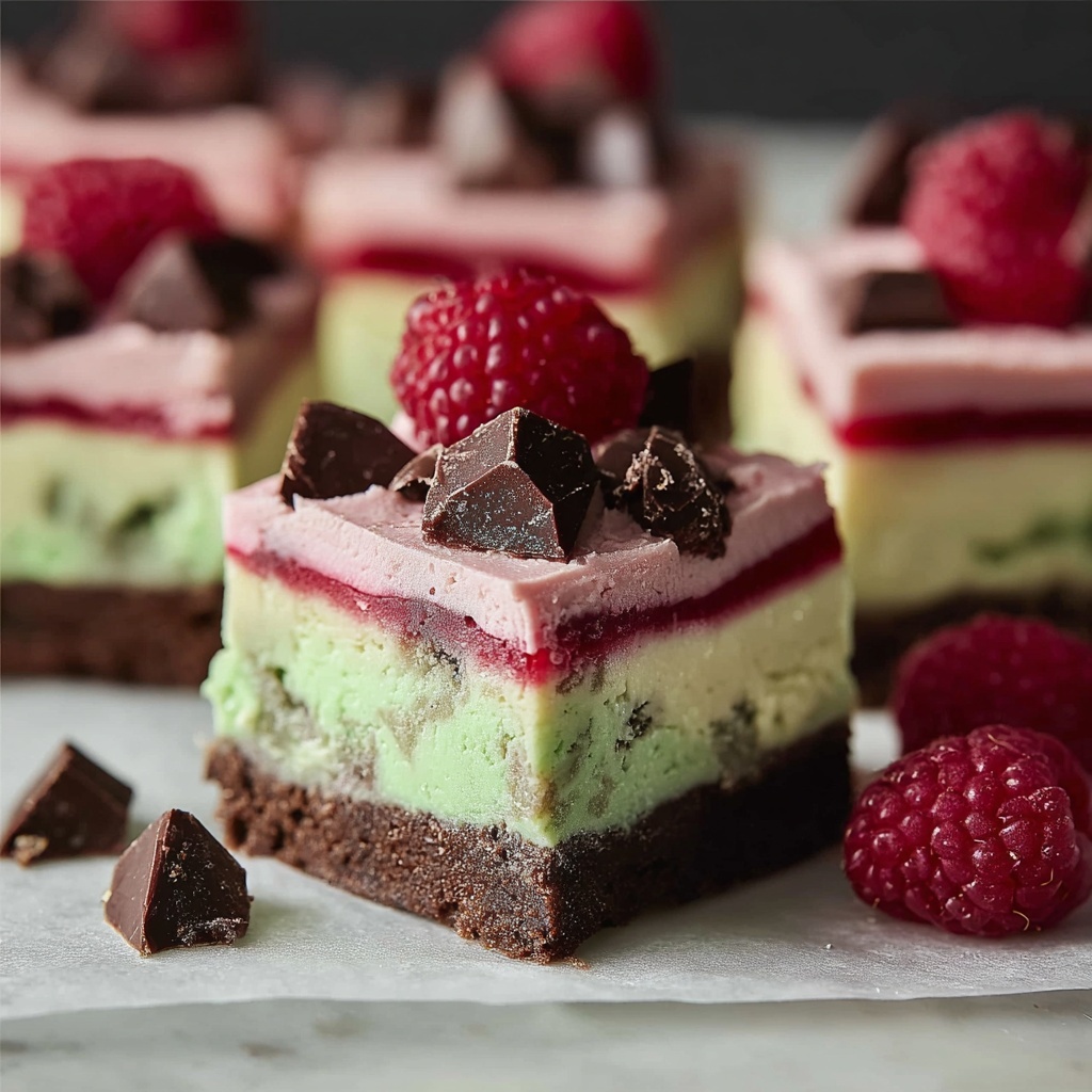 Spumoni Bars Recipe - Recipe Image